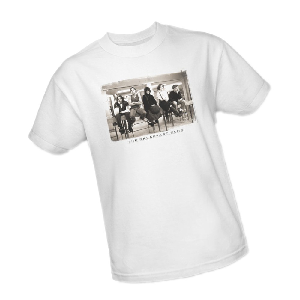 The Breakfast Club Adult T-Shirt - Official Universal Studios Merchandise - Perfect for Movie Nights & 80s Theme Parties