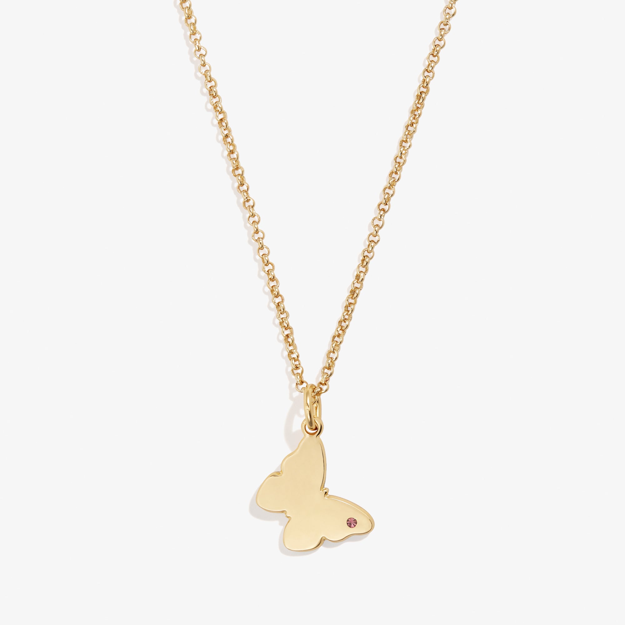 Butterfly Necklace for Women - 21 Inch Sterling Silver Dainty Pendant Jewelry - Perfect for Gifts, Parties & Everyday Wear