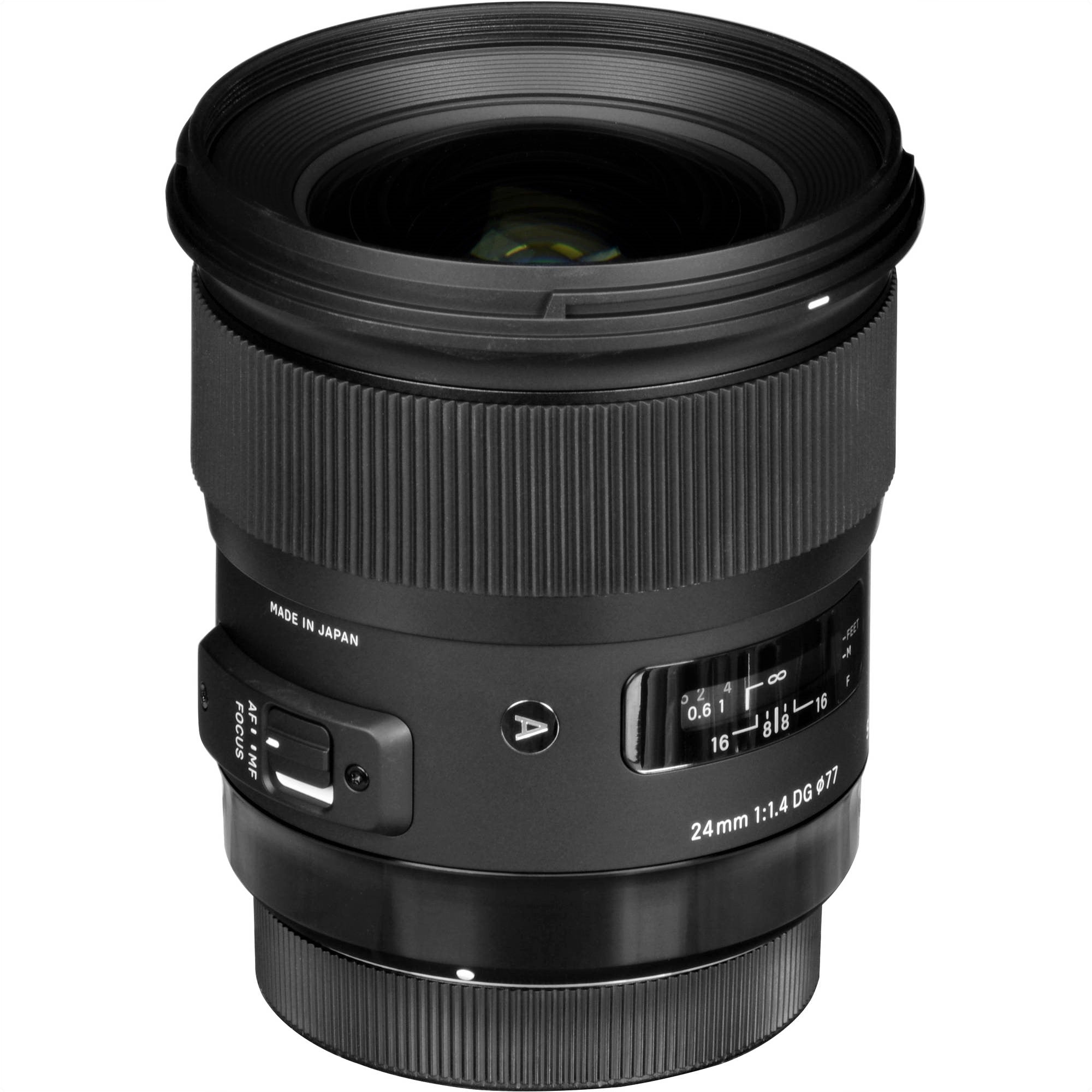 Sigma 24mm F1.4 DG HSM Art Lens for Canon Nikon Sony DSLR Cameras - Wide Aperture Prime Lens for Low Light Photography, Landscape & Portrait Shooting