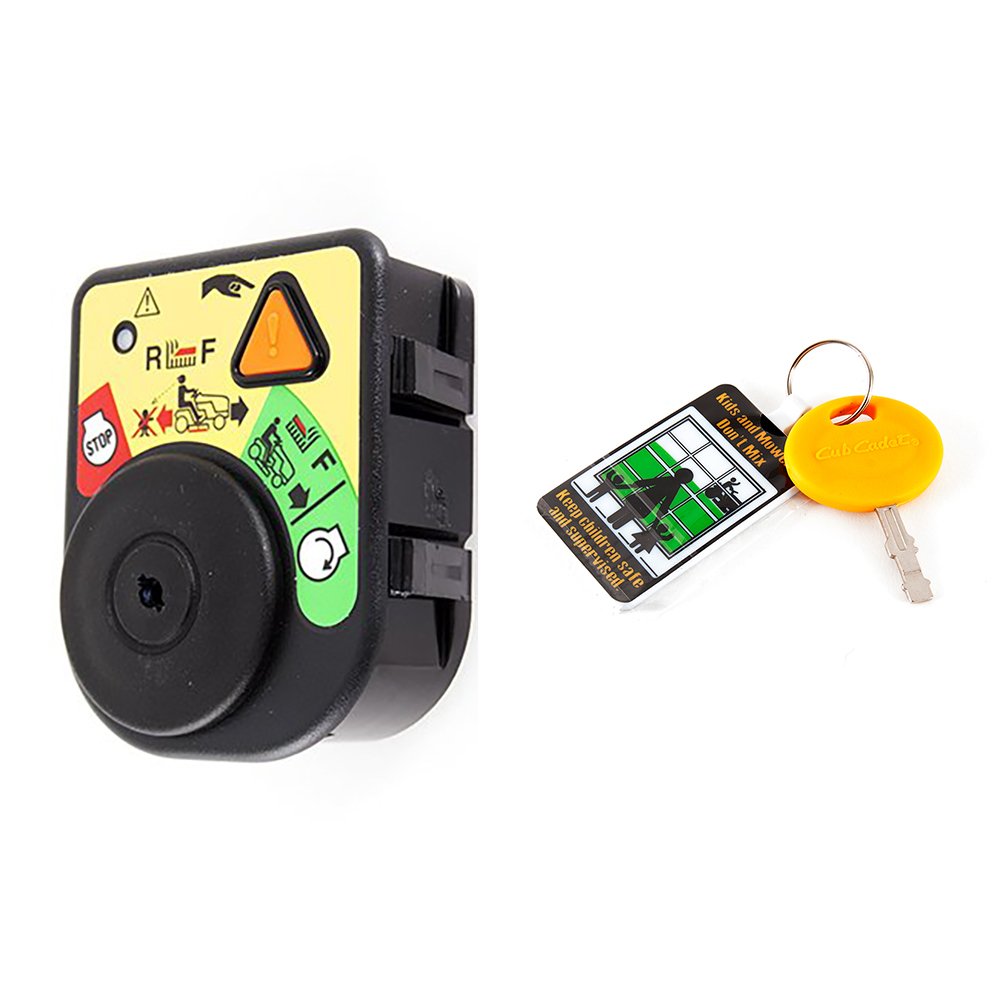 MTD 925-06119B Ignition Switch with Key - Compatible with Lawn Mowers, Tractors & Outdoor Power Equipment - Easy Replacement for Smooth Engine Start