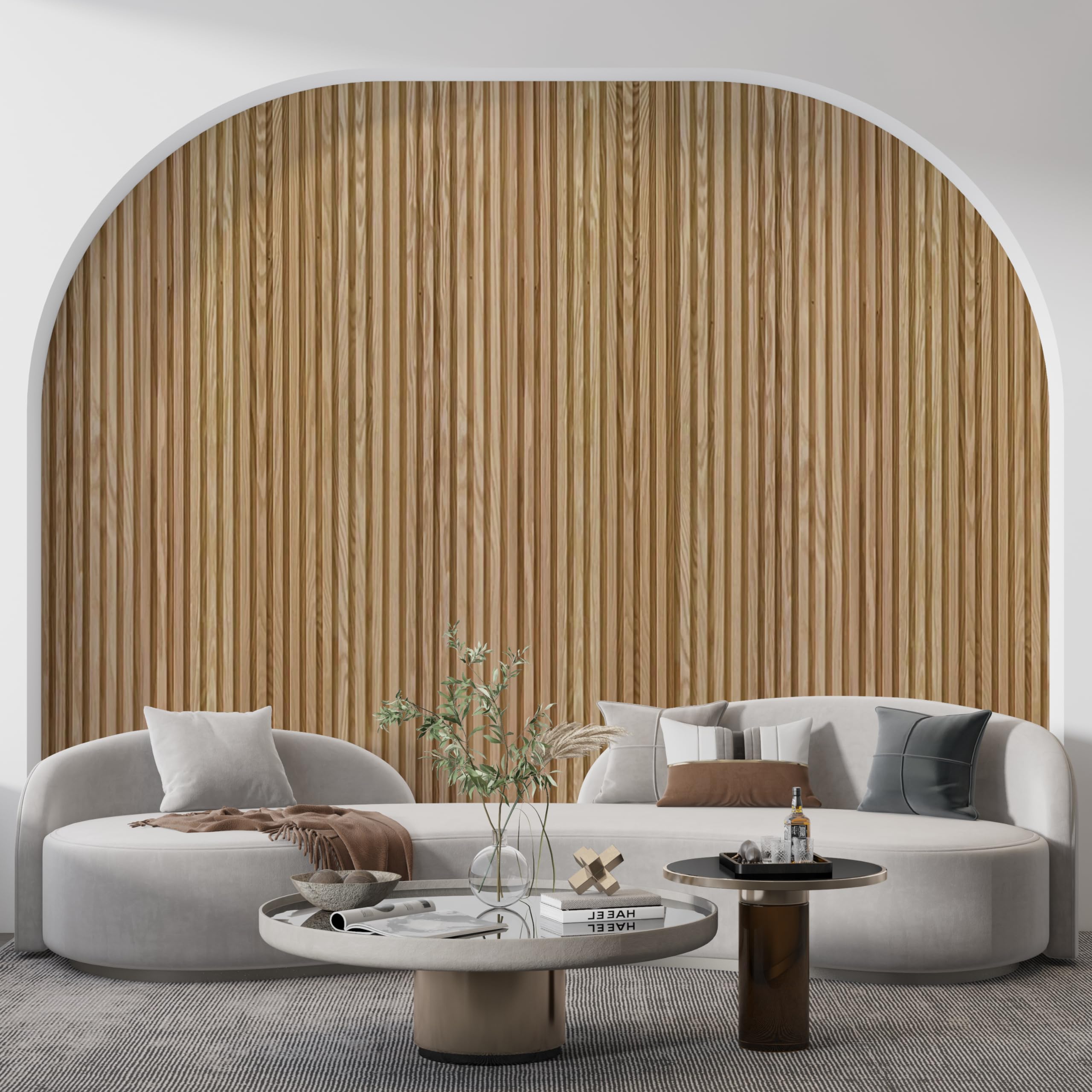 DEKKOR WPC Acoustic Slat Wall Panels - 6 Pack 96
