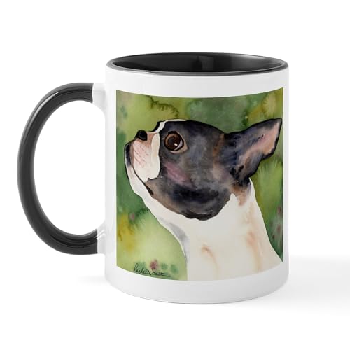 White/Black Inside - Boston Terrier Giftware Mug