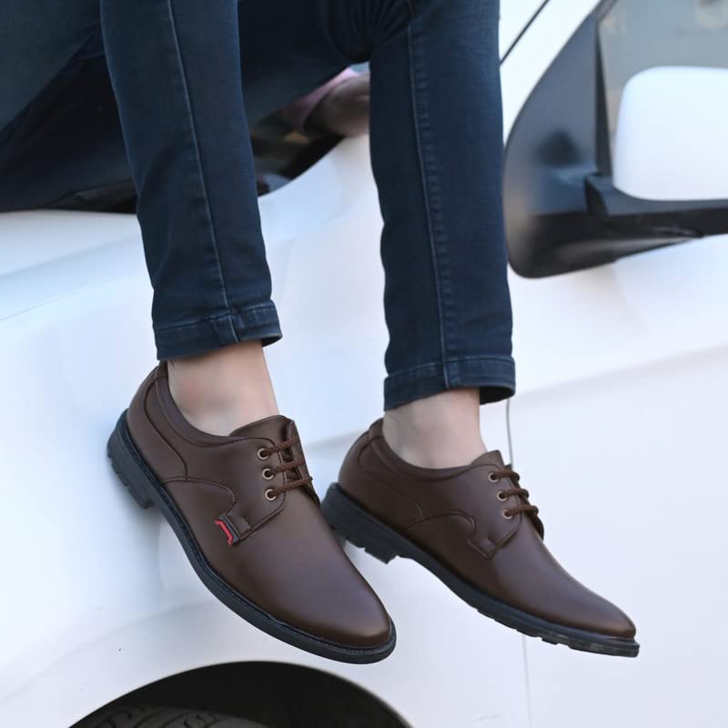 Averatto Men's Office & Semi-Formal Dress Shoes (A9902) - Comfortable Business Casual Shoes for Work, Meetings & Professional Events