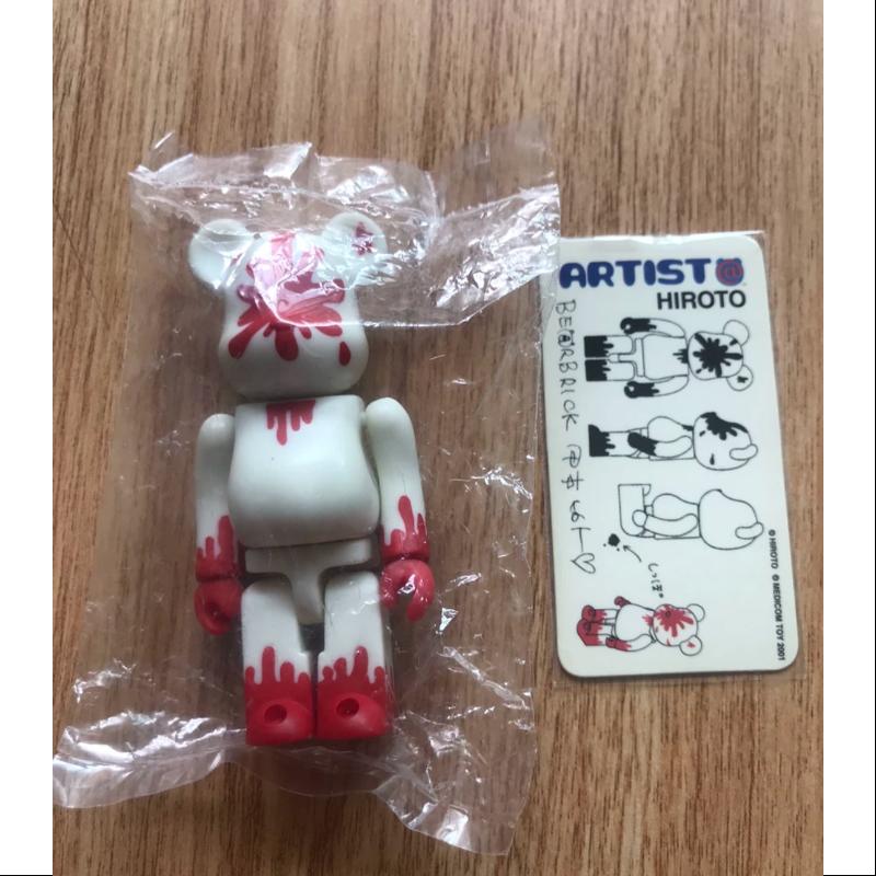 Be@rbrick Series 1 Artist Hiroto 100% Collectible Vinyl Figure - Limited Edition Japanese Art Toy for Display, Gift & Anime Collection