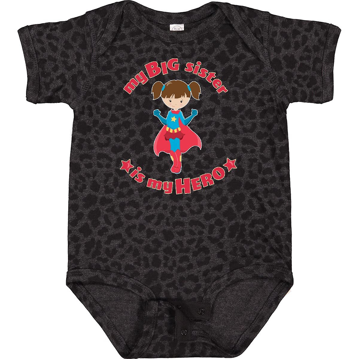 My Big Sister is My Hero Baby Bodysuit - Cute Sibling Matching Outfit for Newborns & Toddlers - Perfect for Family Photos, Birthday Gifts & Sibling Bonding Moments