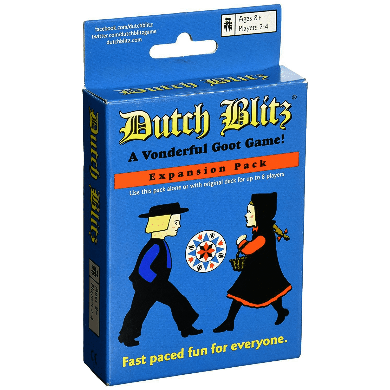 Dutch Blitz Expansion Pack - Fast-Paced Card Game Add-On for Family Game Nights & Parties | Compatible with Original Dutch Blitz Deck