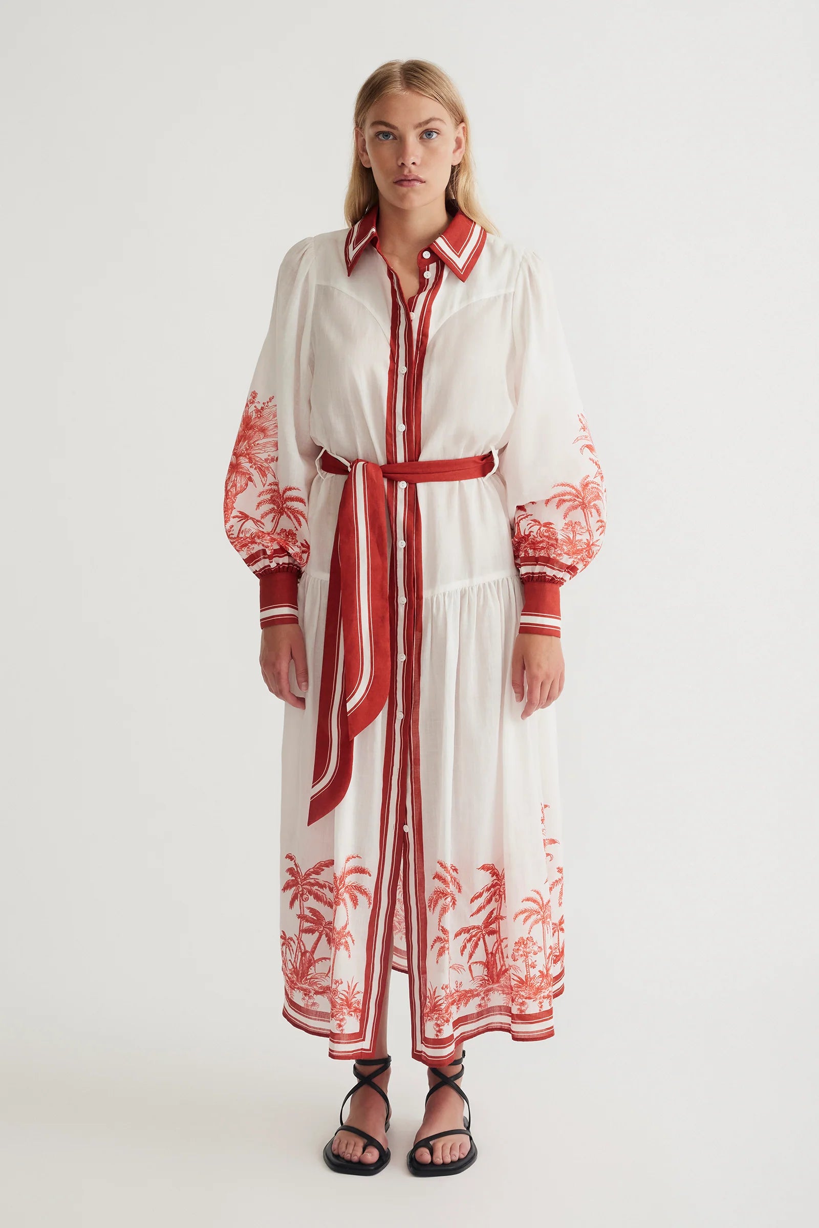 Stylish Blythe Midi Shirt Dress for Women | Casual & Office Wear | Perfect for Spring & Summer Outfits