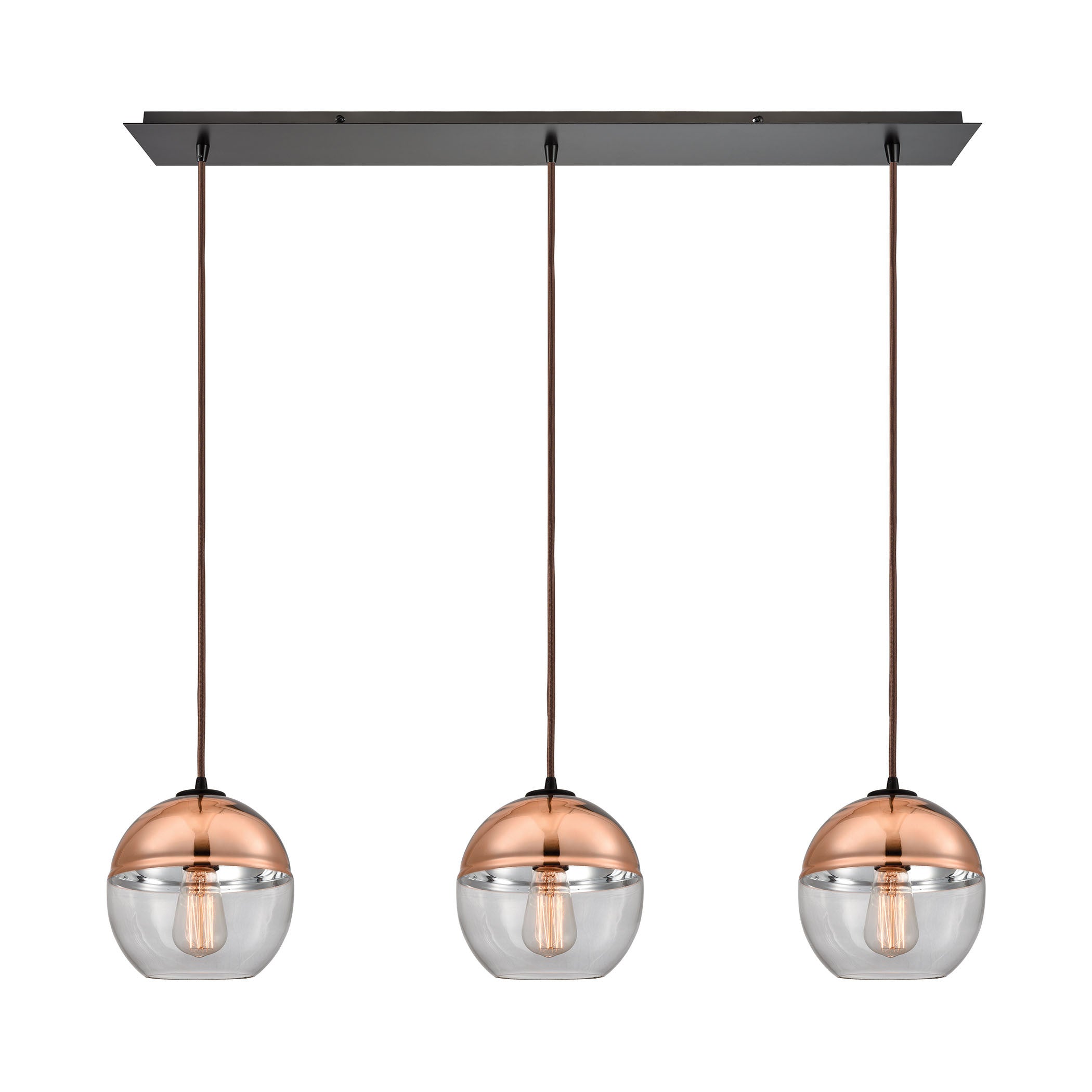 Revelo Linear Pendant Light - Modern Minimalist LED Fixture for Kitchen Island, Dining Room & Living Room Lighting | Dimmable Hanging Light with Adjustable Height