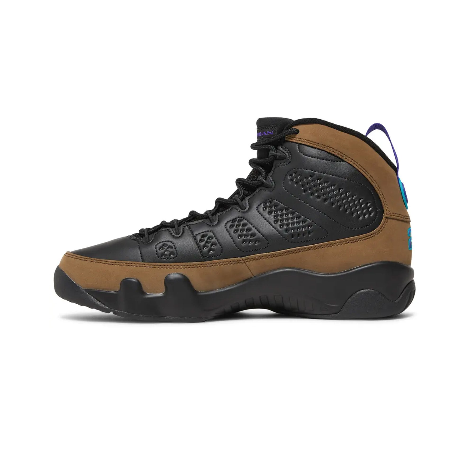 Air Jordan 9 Retro 'Light Olive Concord' Men's Basketball Shoes (2023) - Premium Retro Sneakers for Streetwear, Sports & Casual Fashion
