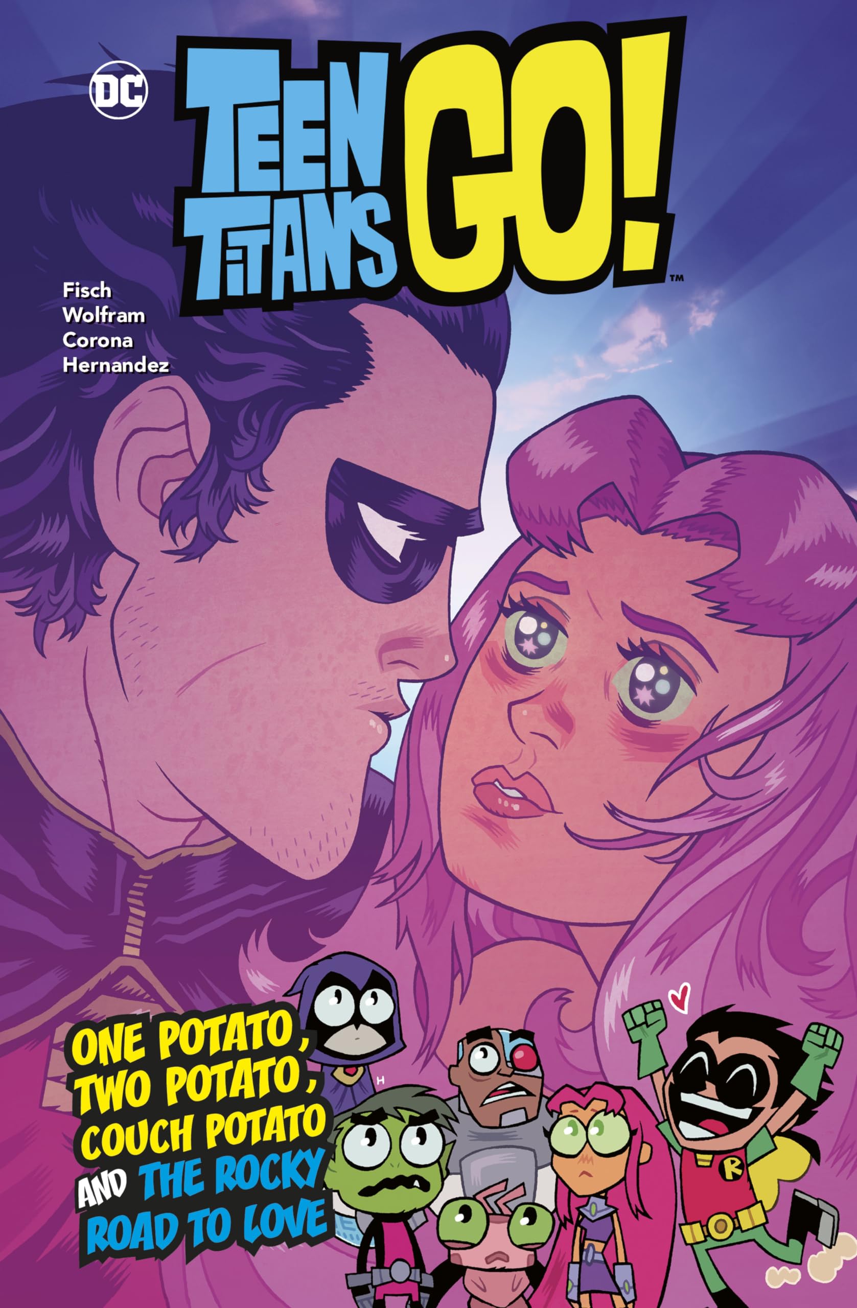 DC Teen Titans Go! One Potato, Two Potato, Couch Potato And the Rocky Road to Love - Graphic Novel for Teens & Young Adults | Perfect for Superhero Fans & Comic Book Collectors