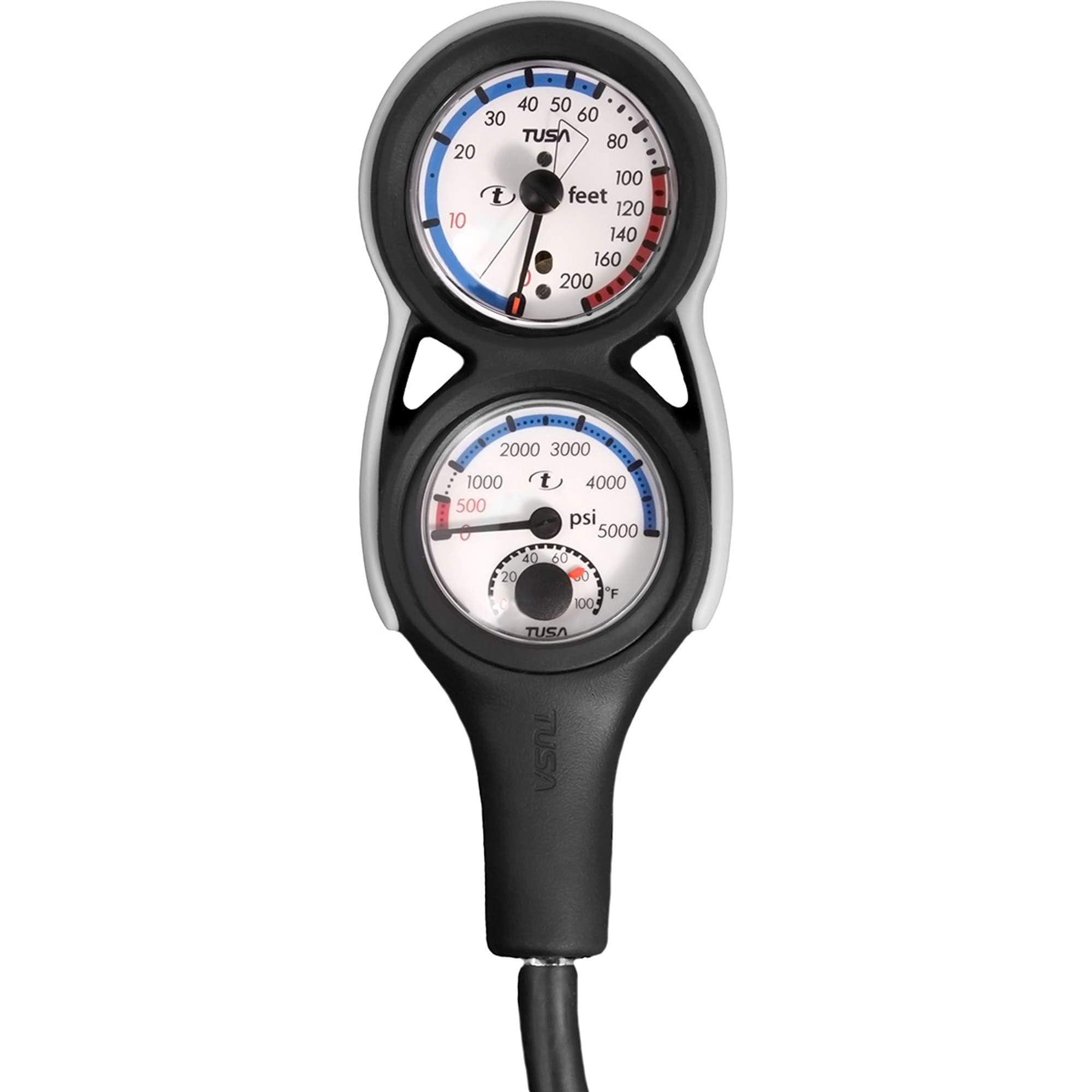 3 Gauge Analog Console SCA-360 - Premium Car Dashboard Meter for Oil Pressure, Water Temperature & Voltage - Perfect for Automotive Enthusiasts & DIY Mechanics