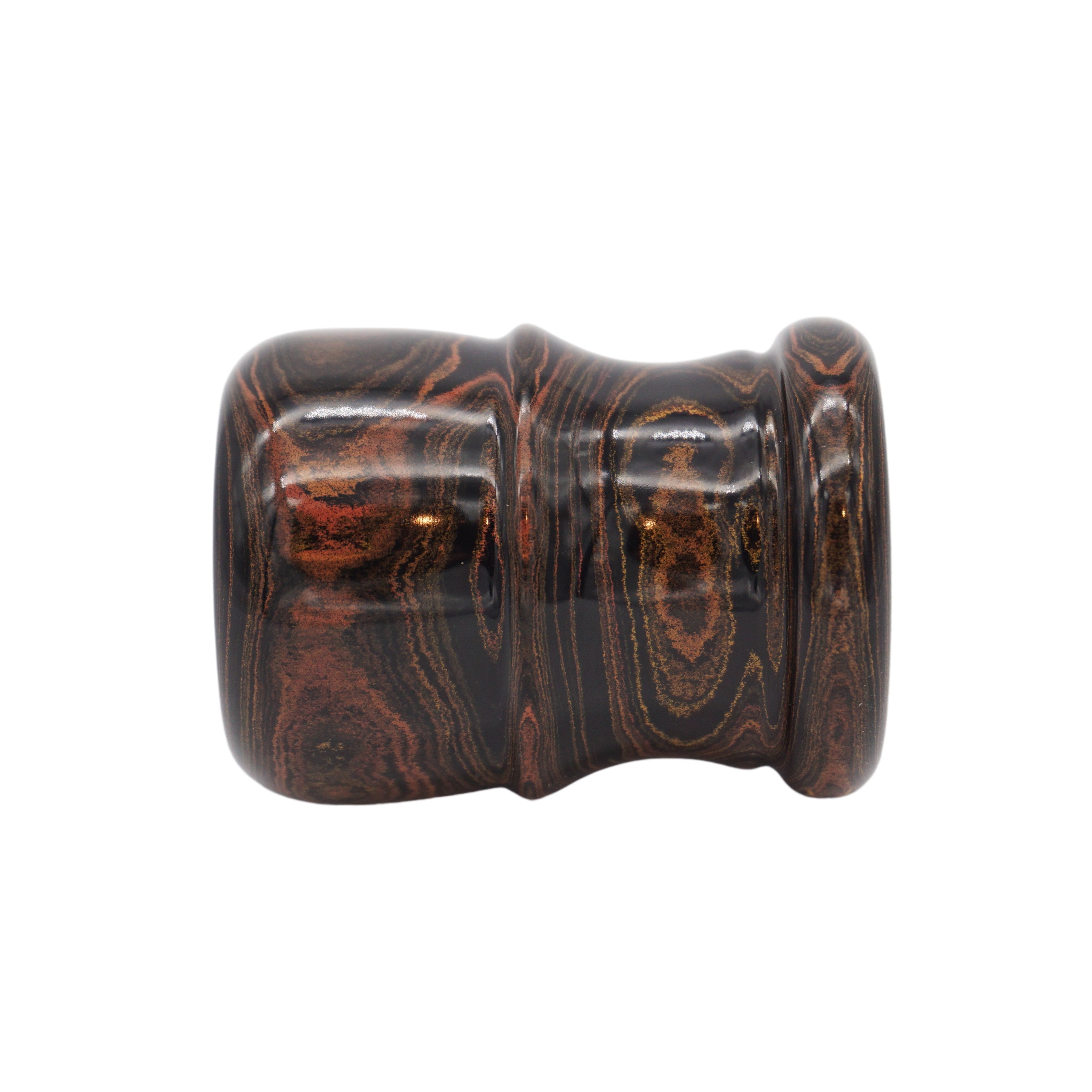 Premium Honey Ebonite Handmade Shaving Brush Handle - Fits 24mm & 26mm Knots - Perfect for Wet Shaving & Grooming Gifts