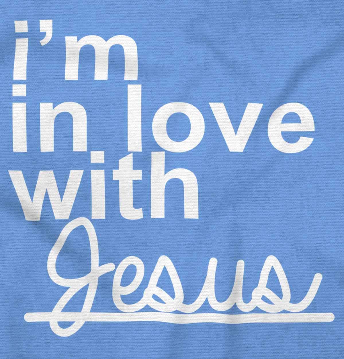 Christian Hoodie for Women - 'I'm in Love With Jesus' Classic Teaze Sweatshirt | Faith-Based Apparel for Church, Bible Study & Everyday Wear