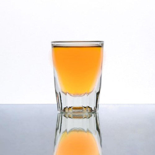Anchor 5282U 2 oz Whiskey Fluted Shot Glass - Set of 12 - Perfect for Parties, Bars & Home Entertaining