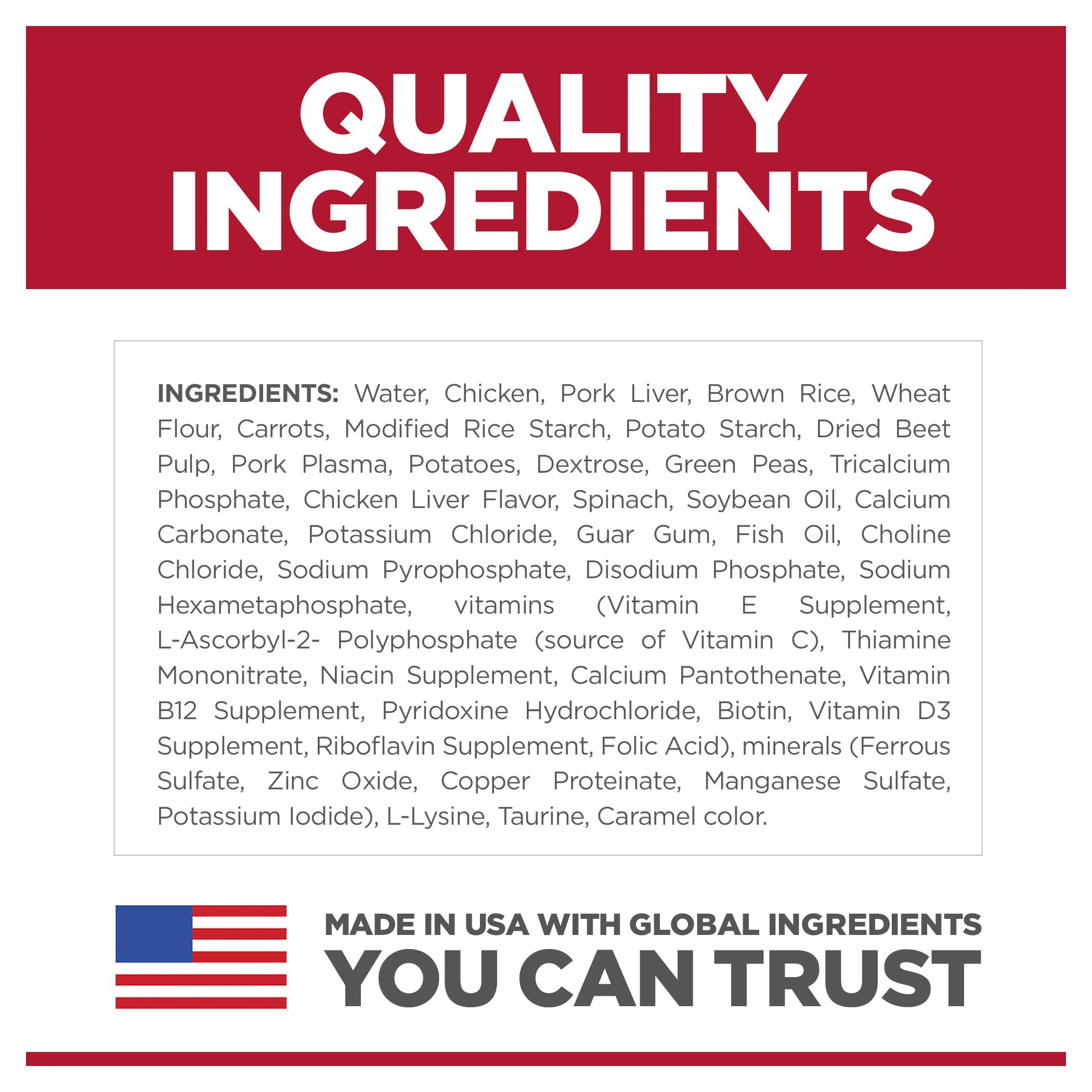 Hill's Science Diet Puppy Premium Nutrition Wet Dog Food - Chicken & Vegetables Stew in 12.8 oz Cans (Pack of 12) | High-Protein Puppy Food for Growth & Development | Perfect for Weaning Puppies & Small Breed Dogs
