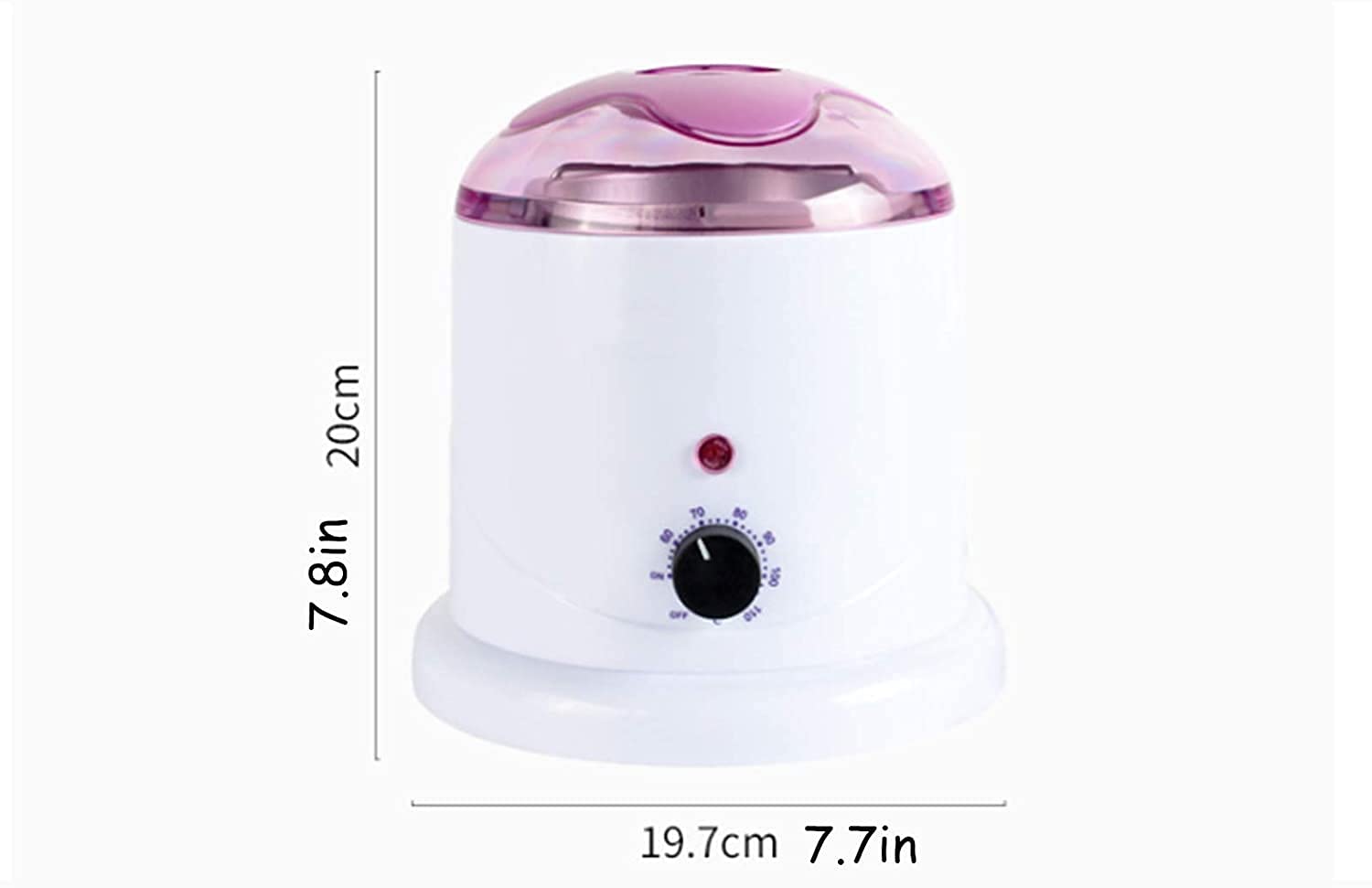 360° Fast Heating Wax Warmer with Temperature Control - Portable Paraffin Wax Melter for Legs, Face, Underarms & Bikini - Perfect for Spa, Home Relaxation & Professional Hair Removal