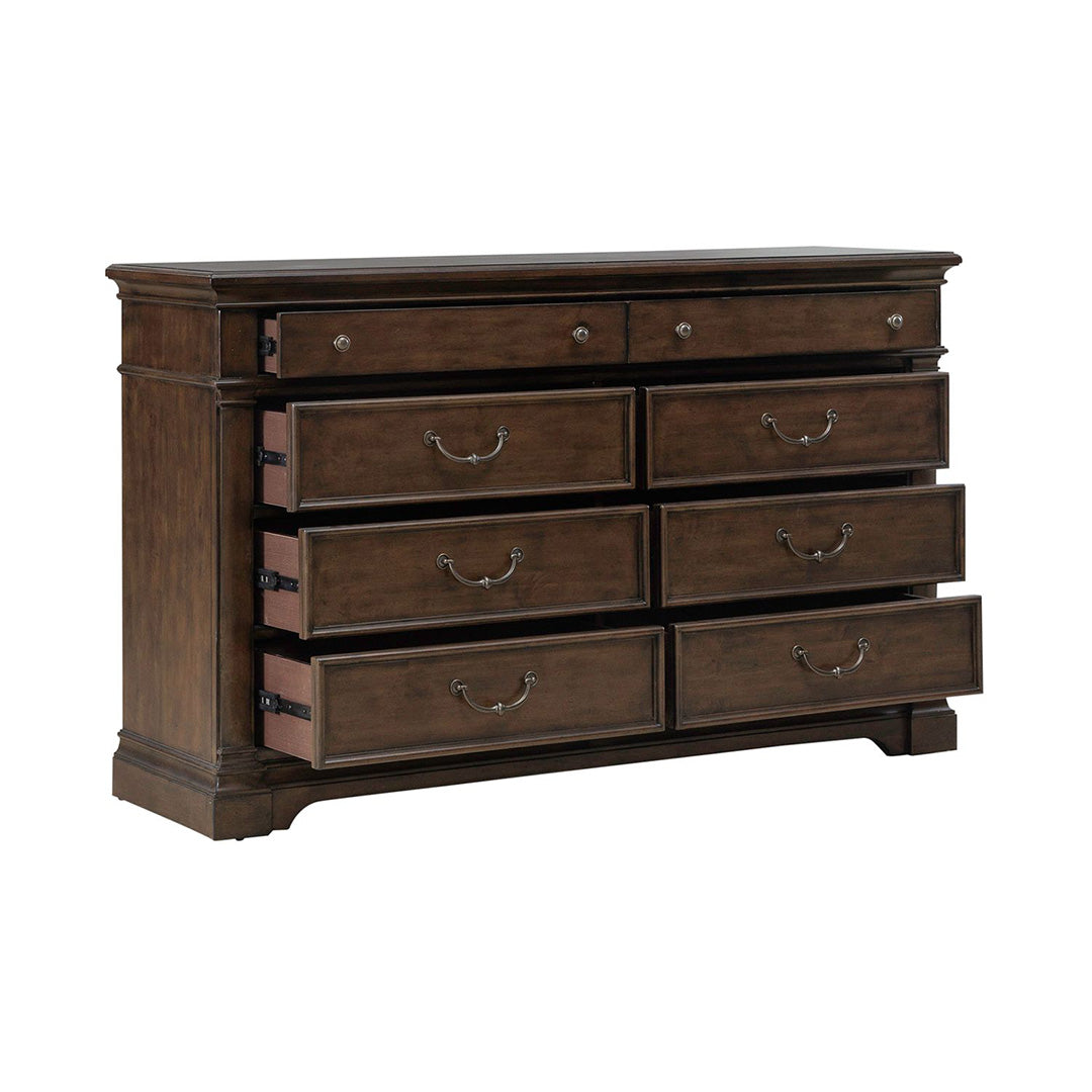 Arden Road Bedroom Furniture Set - Queen Size Bed Frame, Nightstand & Dresser - Modern Farmhouse Bedroom Decor for Home & Guest Room