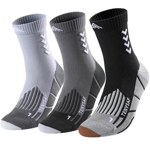 C-black Gray Grey-3pairs