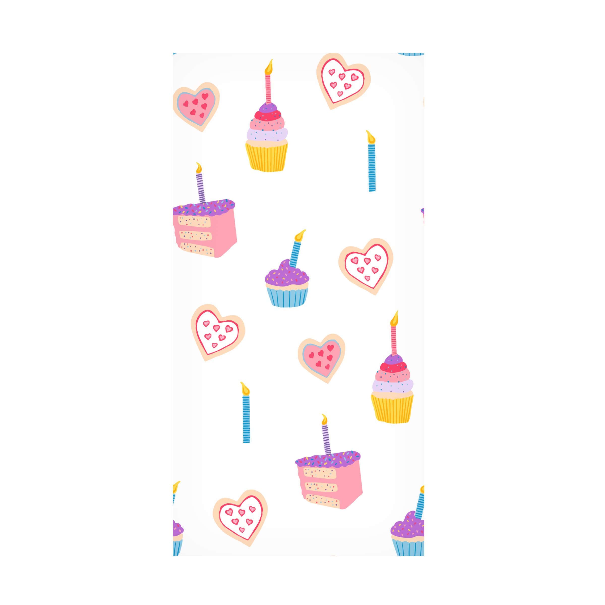 Trademark Fine Art 'Birthday Dessert 14' Canvas Wall Art Print by Fiorella - Modern Home Decor for Living Room, Bedroom & Office