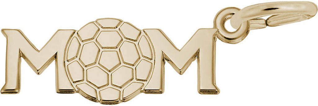 Rembrandt Soccer Mom Charm Bracelet - Elegant Sterling Silver Soccer Ball Pendant for Sports Lovers - Perfect Gift for Soccer Moms, Players & Coaches (Great for Game Days, Team Celebrations & Mother's Day)