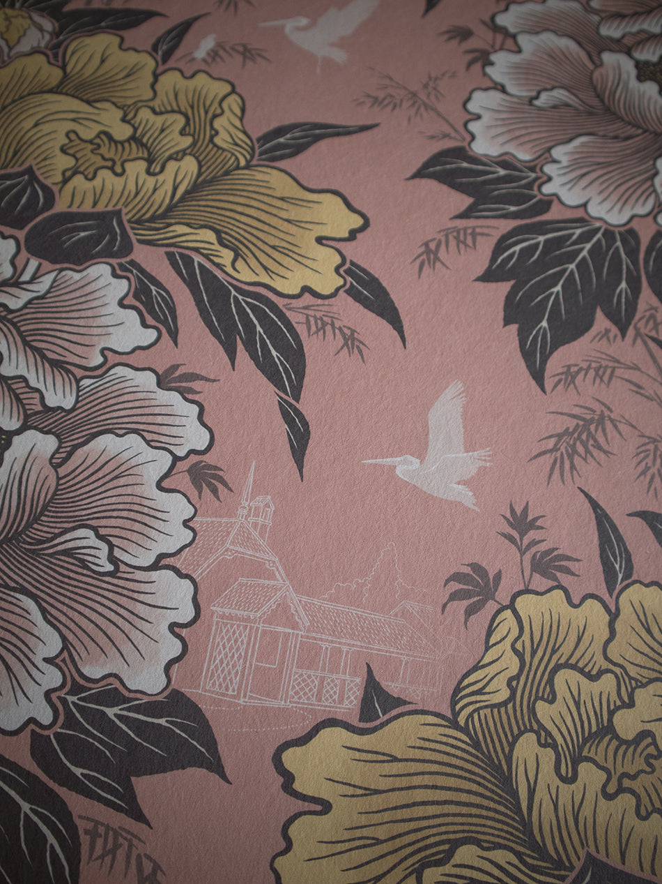 Bloomin' Marvellous Wallpaper Sample - Premium Floral Peel & Stick Wallpaper for Home Decor | Perfect for Bedroom, Living Room & Nursery Renovation