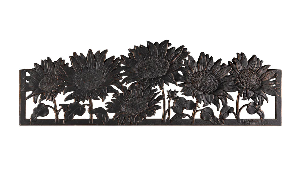 Outdoor Sunflower Glider Bench - Weather-Resistant Patio Swing Chair for Garden, Porch & Backyard Relaxation | Perfect for Reading, Lounging & Enjoying Nature