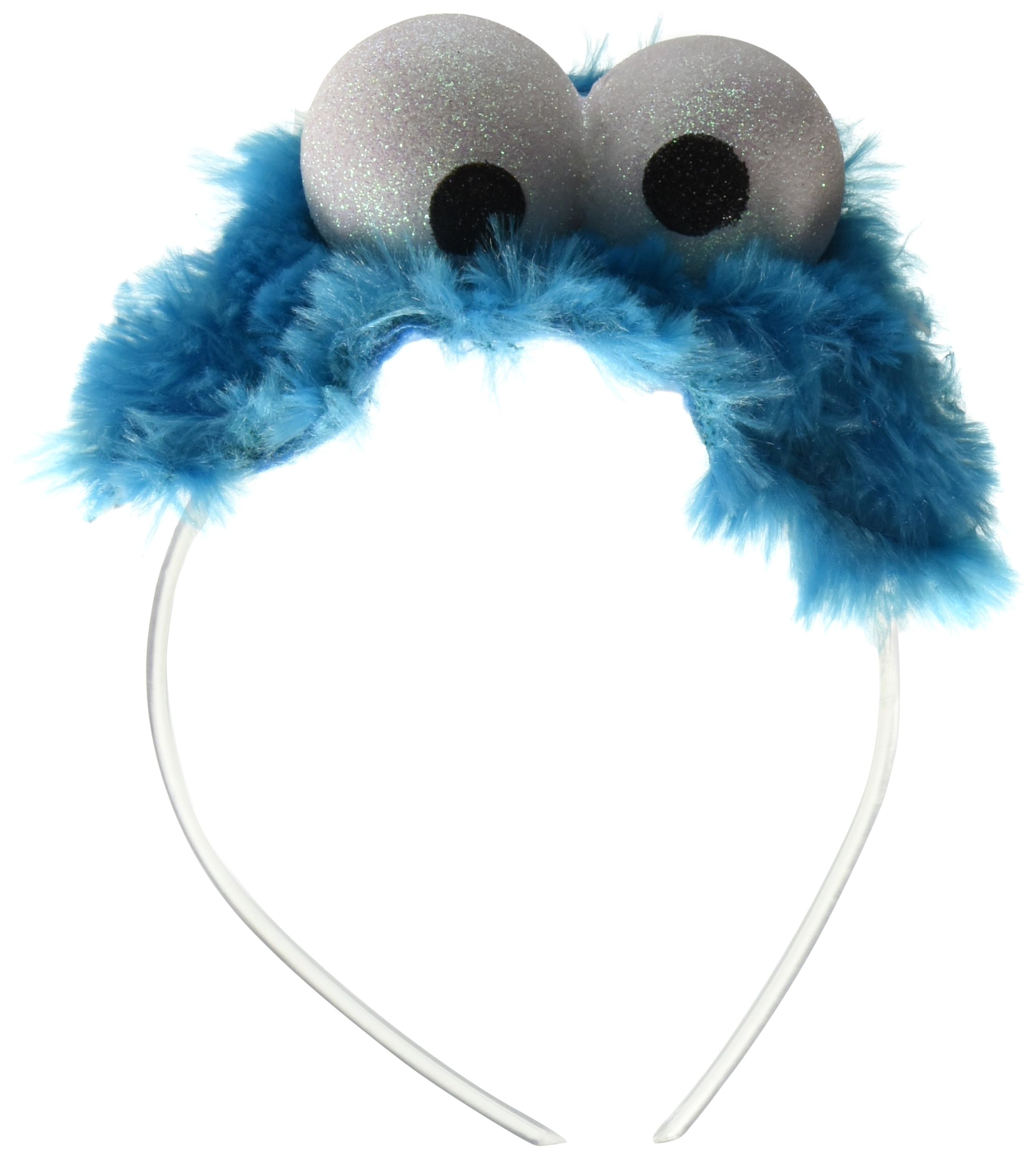 Cookie Monster Adult Costume Headband for Women - Sesame Street Halloween Cosplay, Party Accessory, Themed Events & Dress-Up Fun