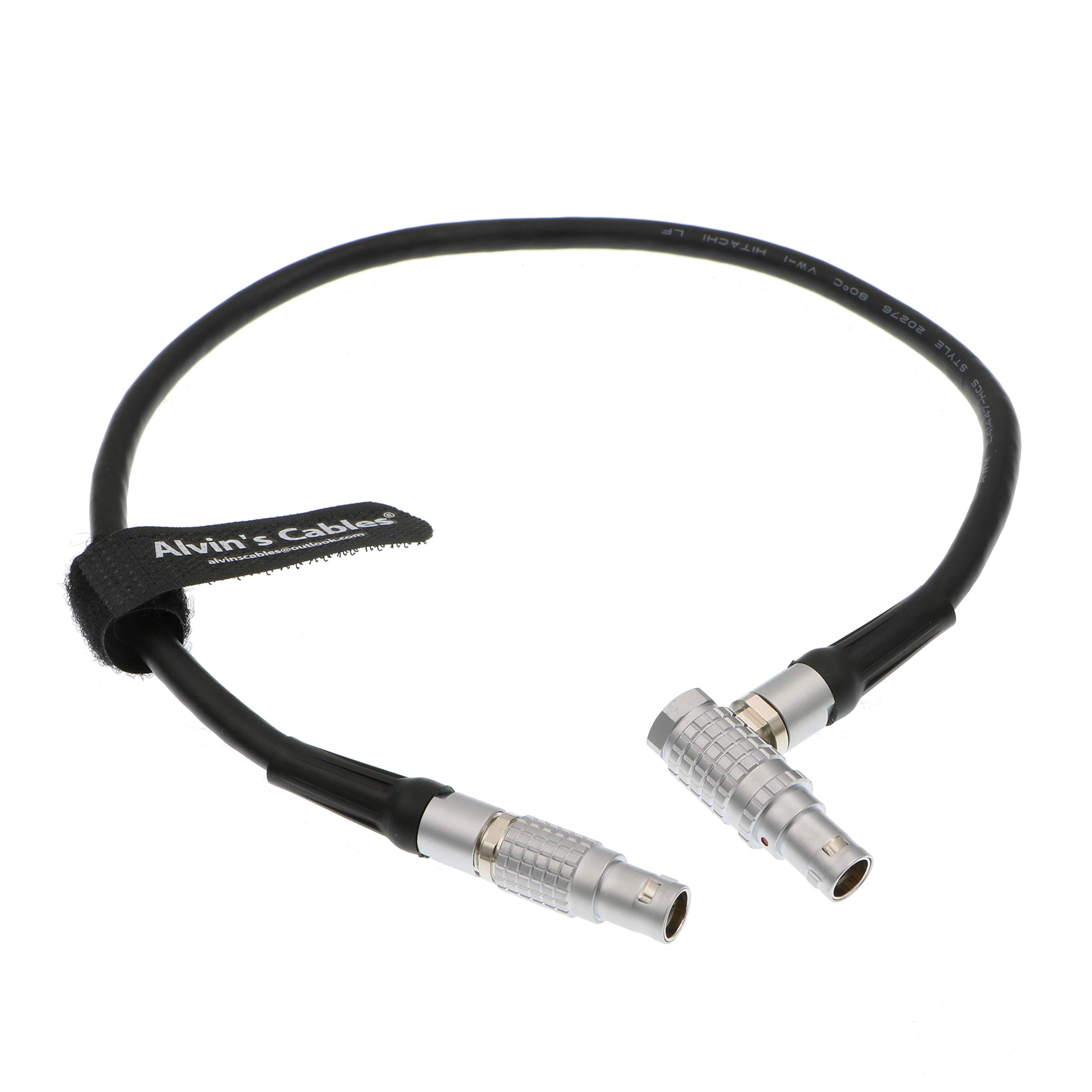 Alvin's Cables 16-Pin Male Right Angle to Straight LCD EVF Cable for Red One, Red Epic & Scarlet Cameras - Perfect for Professional Filmmaking & Studio Setups