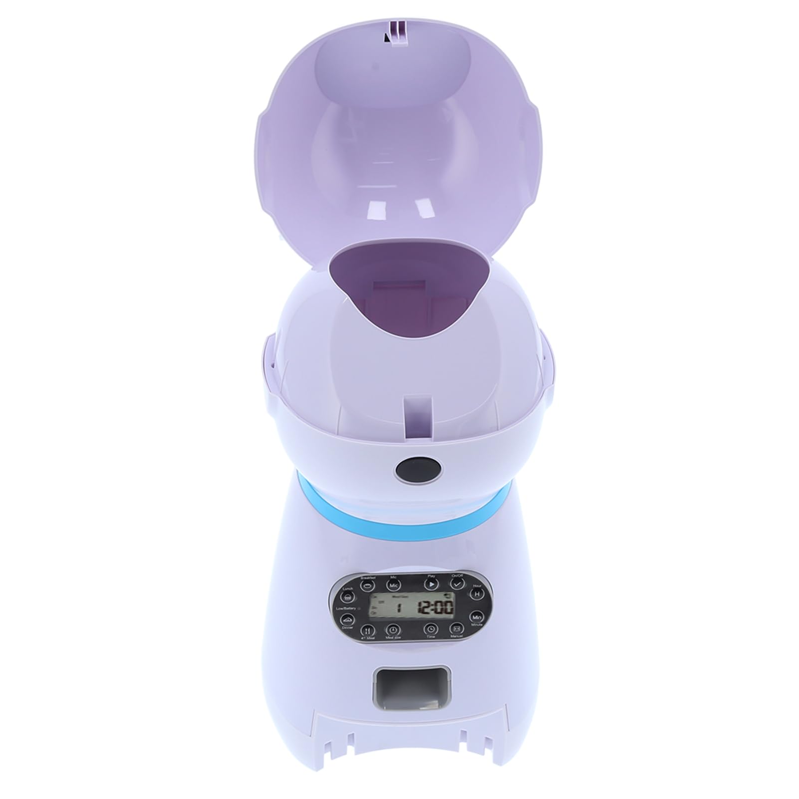 Honio Automatic Pet Feeder - Smart Robot-Shaped Dog Food Dispenser with Bowl for Cats & Dogs | Perfect for Home, Travel & Busy Pet Owners