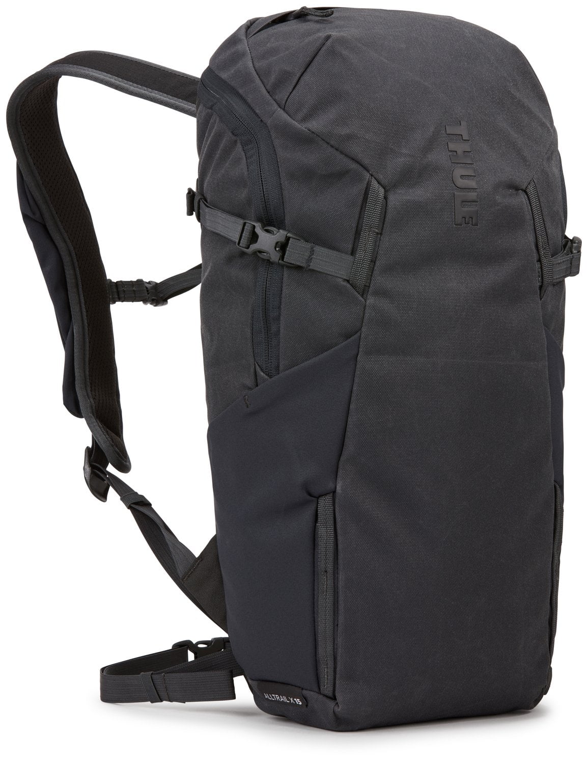 Thule AllTrail X 15L Hiking Backpack - Lightweight & Water-Resistant Daypack for Outdoor Adventures (Obsidian Gray) | Perfect for Hiking, Camping & Travel