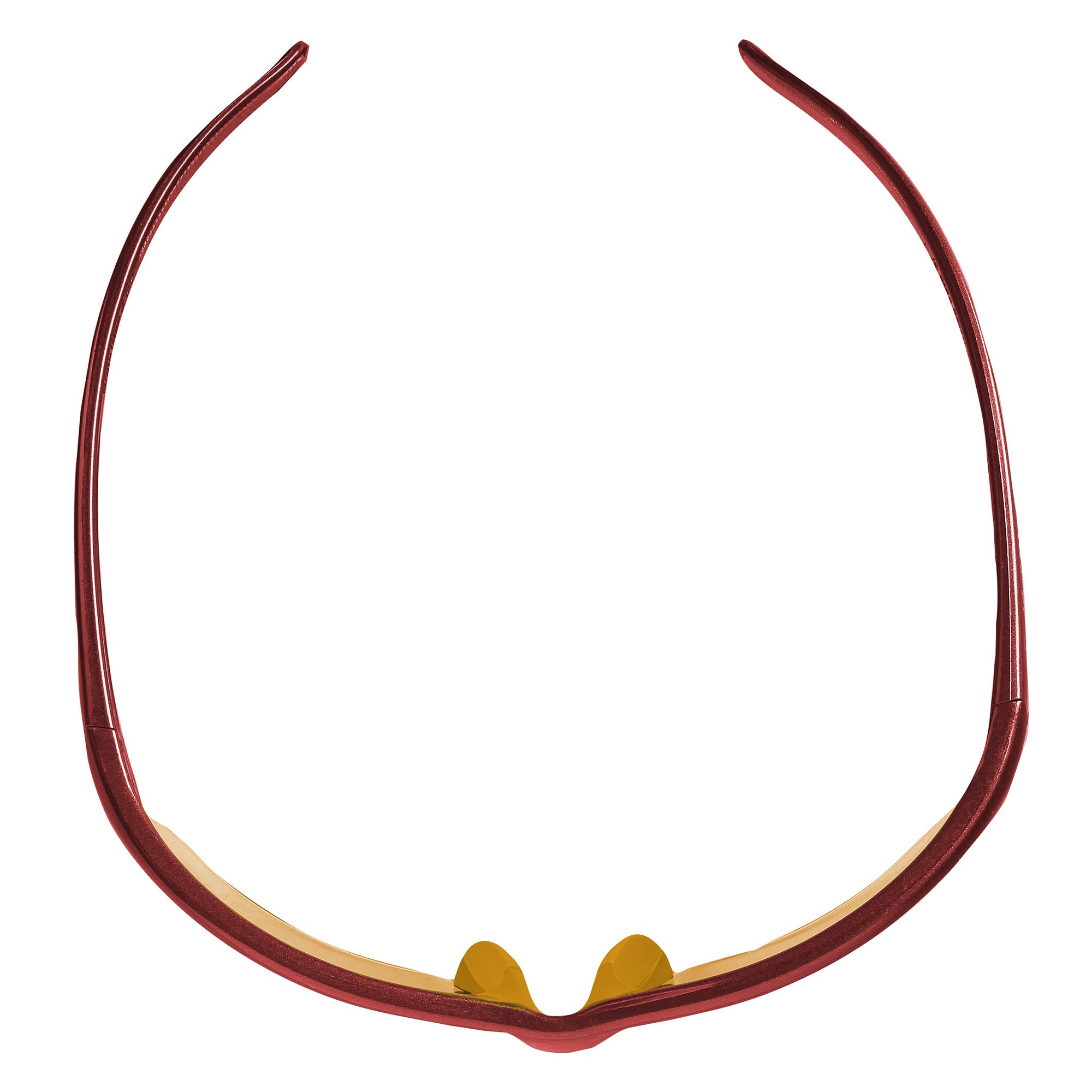 KLEENGUARD Smith and Wesson Safety Glasses (21299) - ANSI Z87.1 Certified Equalizer Safety Eyewear with Amber Lens & Red Frame, Pack of 12 - Ideal for Construction, Woodworking, and DIY Projects