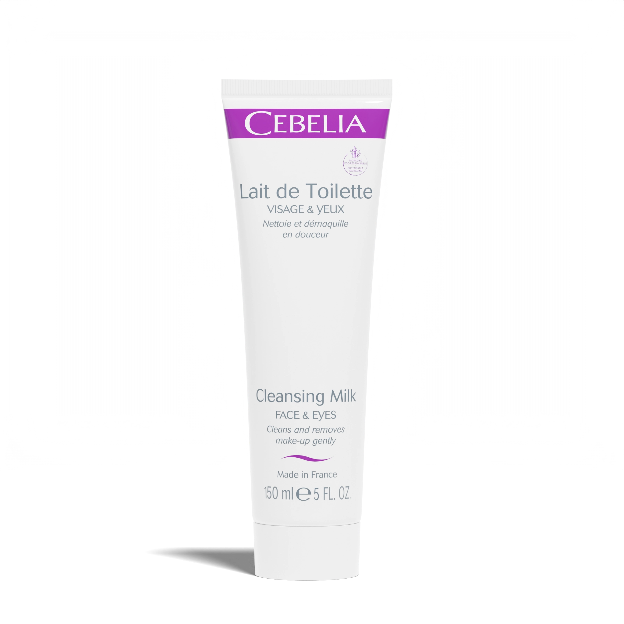 Cebelia Gentle Cleansing Milk for Face - Hydrating & Nourishing Daily Facial Cleanser for All Skin Types | Perfect for Morning & Night Skincare Routine