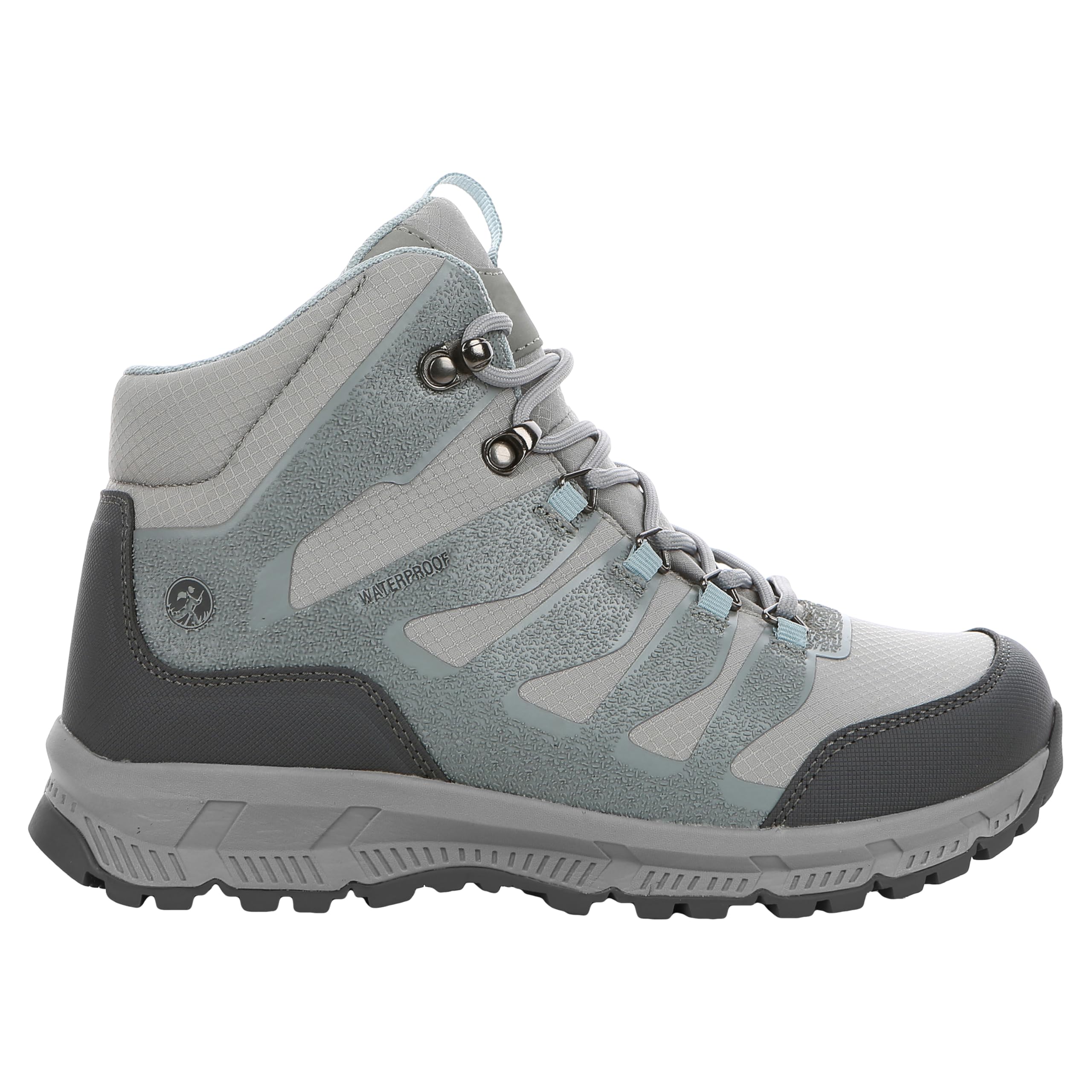 Northside Women's Hargrove Mid Waterproof Hiking Boots - Lightweight EVA Midsole & Rubber Traction Outsole for Outdoor Adventures - Perfect for Hiking, Camping and Trail Walking in All Weather Conditions