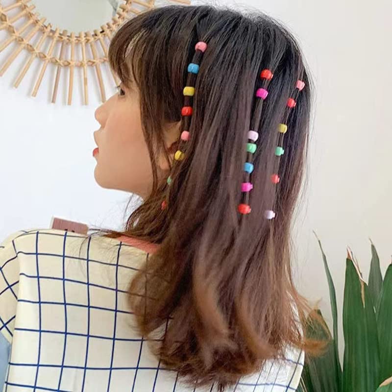 UltraStylist 50 Mini Claw Hair Clips - Tiny Plastic Hair Claws for Braids, Beads & Headwear - Cute Hair Accessories for Women, Girls & Kids - Perfect for School, Parties & Everyday Styling
