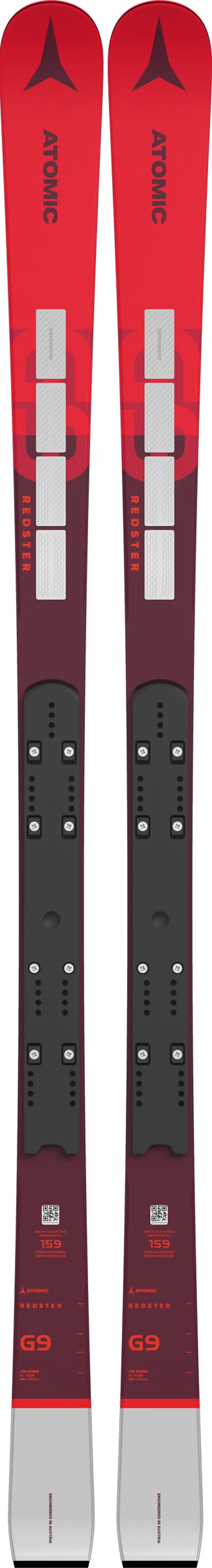 Atomic Redster G9 FIS Revoshock J Rp² Kids Skis 2024 - High-Performance Racing Skis for Young Athletes - Perfect for Competitive Skiing & Training