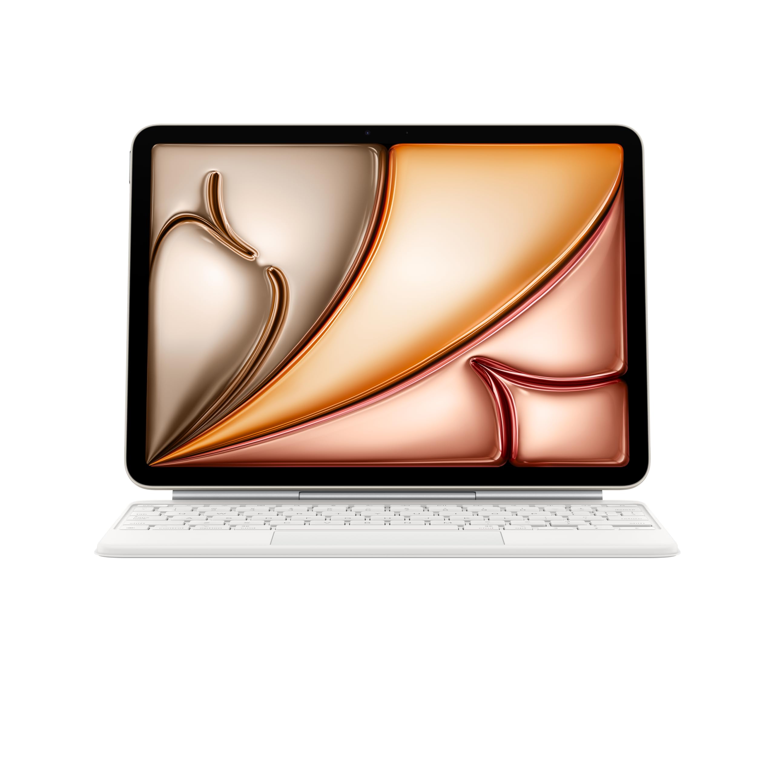 Apple Magic Keyboard for iPad Air 11-inch (M3) - Wireless Bluetooth Keyboard with British English Layout - Slim White Design for Work, Study & Creative Projects
