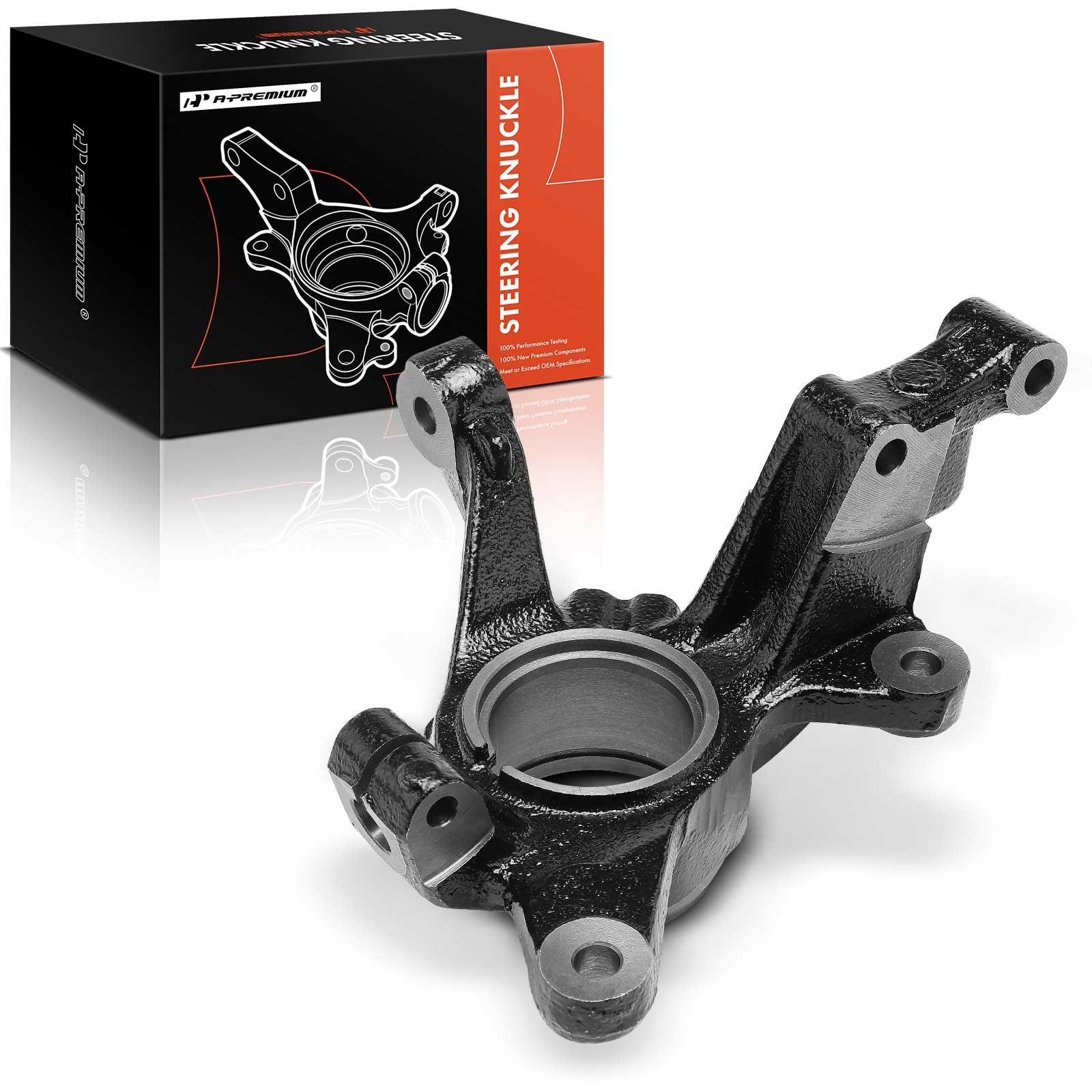 Premium Front Suspension Steering Knuckle for Mazda Protege 1999-2003 - Driver Side Left with 4-Wheel ABS - Direct Replacement for OEM Part #C1003-3031A, C1003-3031B, C10033031A - Perfect for Suspension Repair & Maintenance