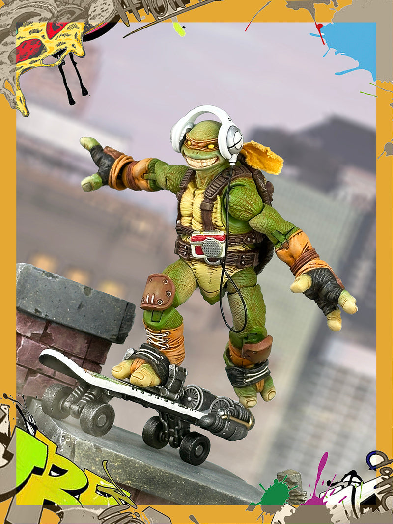 Fury Toys 1/12 Scale 5-inch Action Figure - Wave 3 Rage Samurai Force Turtle Collectible Figure for Display & Play | Perfect for Anime Fans, Model Collectors, and Gift Giving