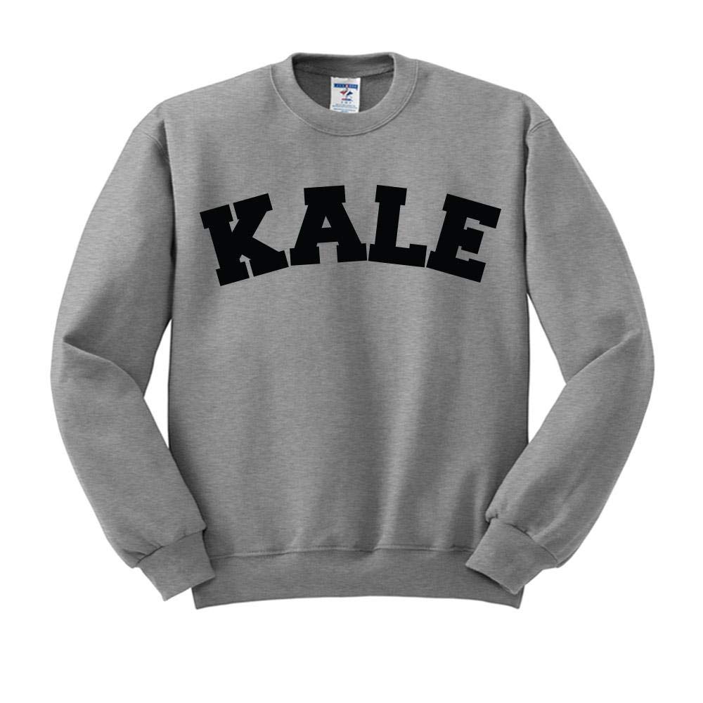 TeesAndTankYou Unisex Kale Sweatshirt - 时尚舒适秋冬必备，适合日常休闲与户外活动
