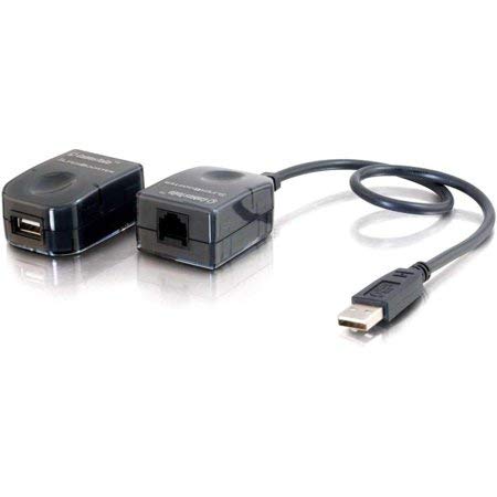 C2G 29341 Super Booster USB Extender - High-Speed USB 2.0 Active Extension Cable (32.8ft/10m) for PC, Laptop, Printer & Gaming Setup - Extend USB Signal Without Data Loss