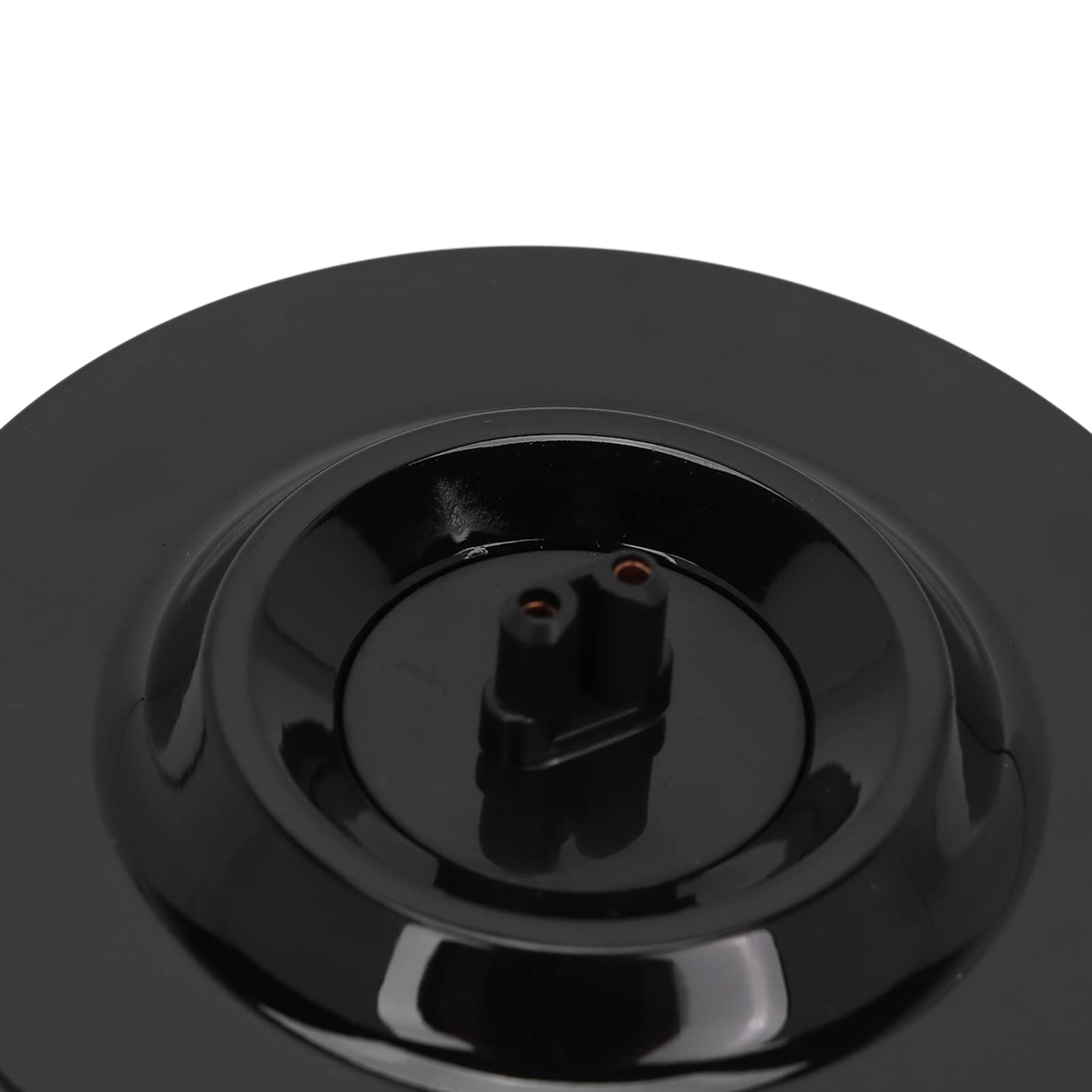 Universal Electric Shaver Charging Stand - Round Shape Men's Electric Shaving Charging Base (Black) - Perfect for Travel, Home & Office Use