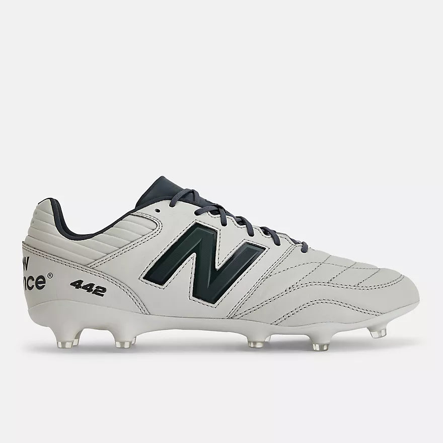 New Balance 442 Pro V2 FG Soccer Cleats - Concrete/Grey Matter/Blacktop - Firm Ground Football Boots for Men | Perfect for Competitive Matches & Training Sessions