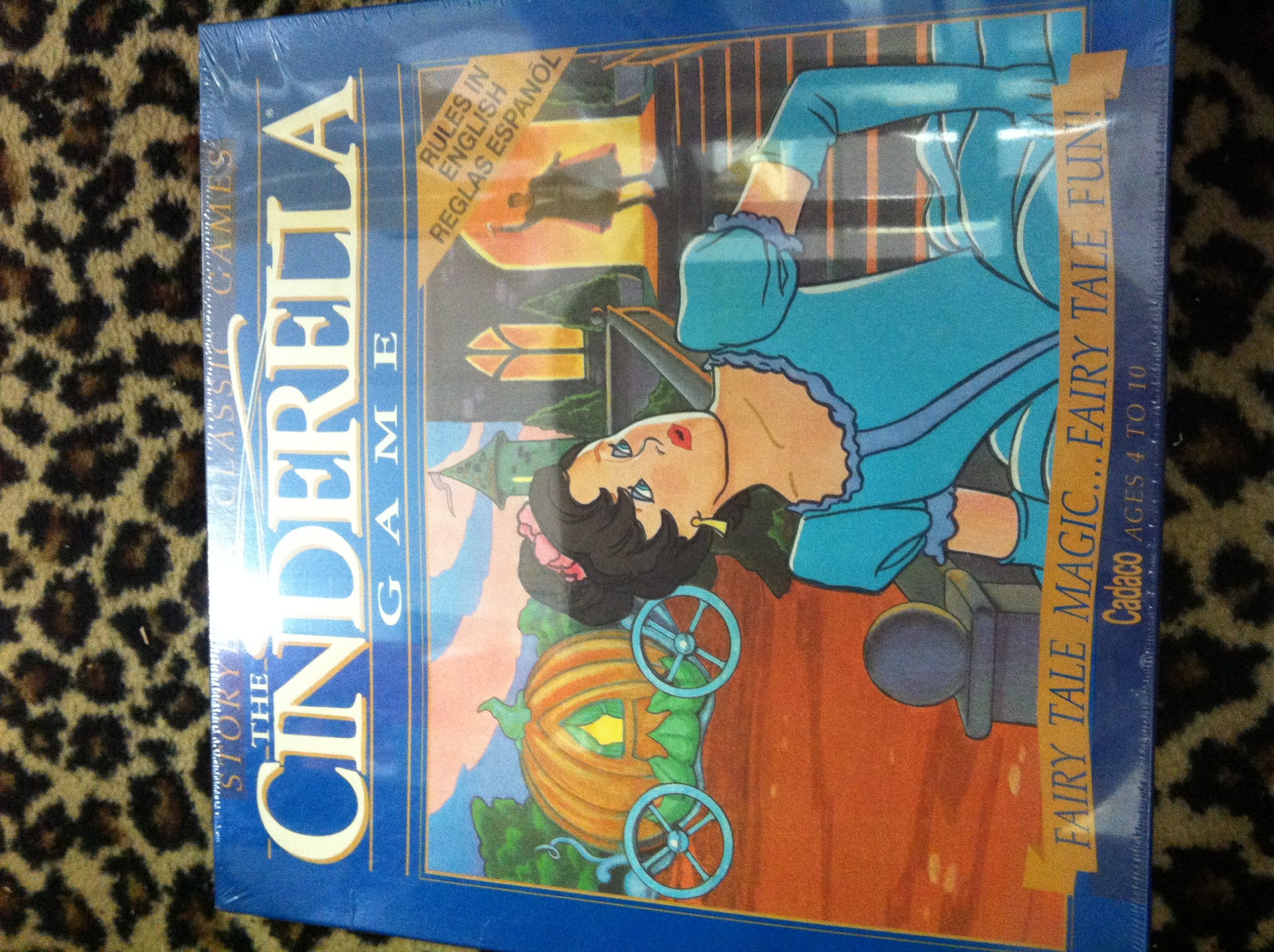 Cinderella Board Game - Classic Storybook Fun for Kids & Family Game Night