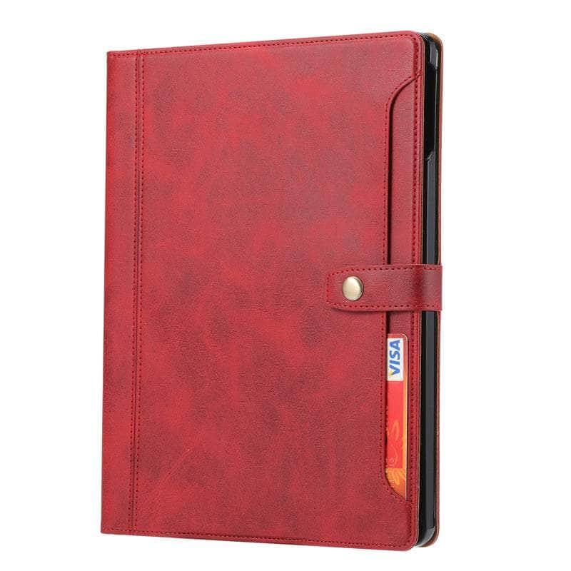Premium Leather Business Case for iPad Air 5 (2022) - Slim Protective Cover with Auto Sleep/Wake | Perfect for Office, Travel & Professional Use