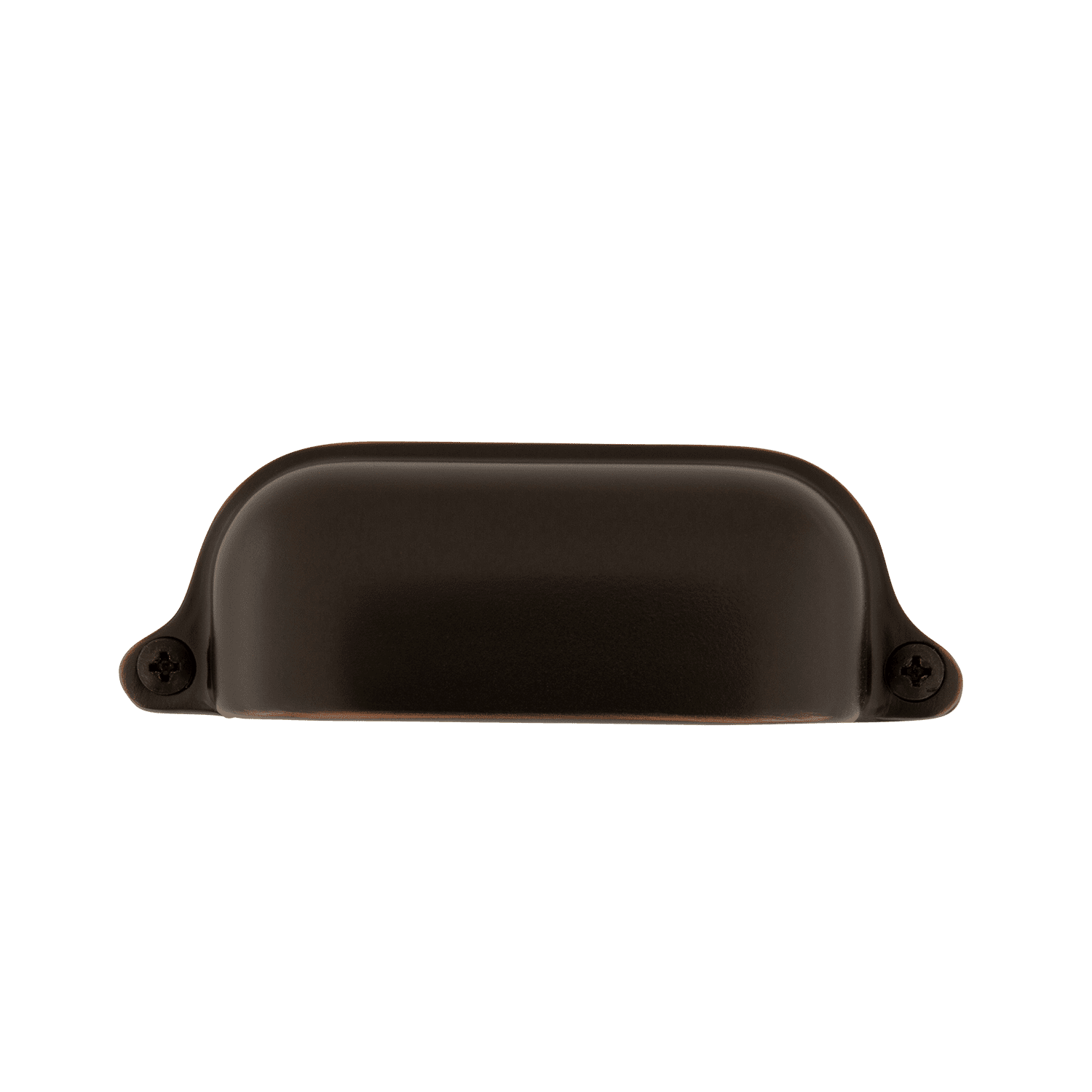 Farmhouse Cup Pull Handle - Large Size in Timeless Bronze Finish - Perfect for Cabinet and Drawer Upgrades in Kitchens, Bathrooms & Furniture
