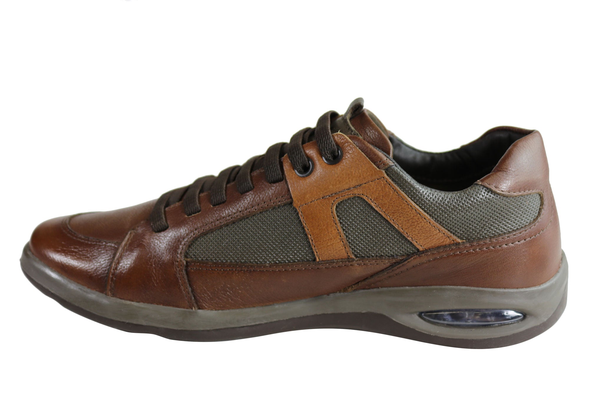 Premium Men's Leather Slip-On Casual Shoes - Handcrafted in Brazil - Comfortable & Stylish Loafers for Work, Travel & Everyday Wear