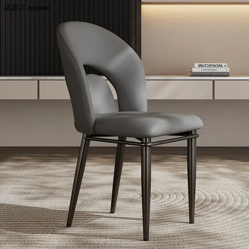 Chambre Comfort Dining Chair - Ergonomic Wooden Dining Room Chair with Cushion for Kitchen, Living Room & Office - Perfect for Home, Restaurant & Cafe