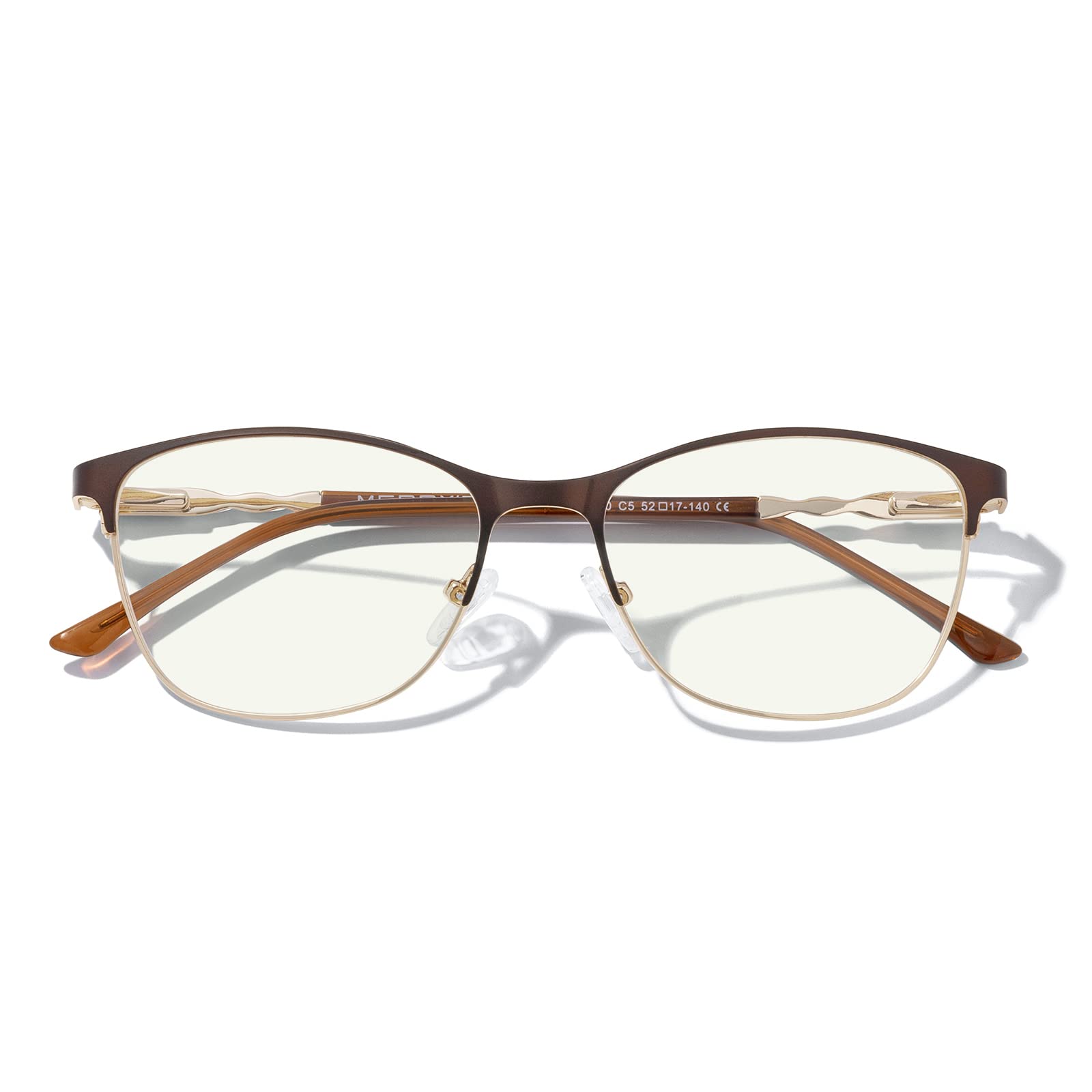 Blue Light Blocking Glasses for Women - MERRY'S Anti Eye Strain Computer Glasses with UV Protection - Perfect for Reading, Working & Gaming