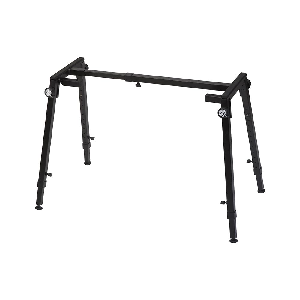 QUIK LOK WS-421 Adjustable Keyboard Stand & Mixer Stand - Heavy Duty Music Equipment for Studio, Stage & Home Use