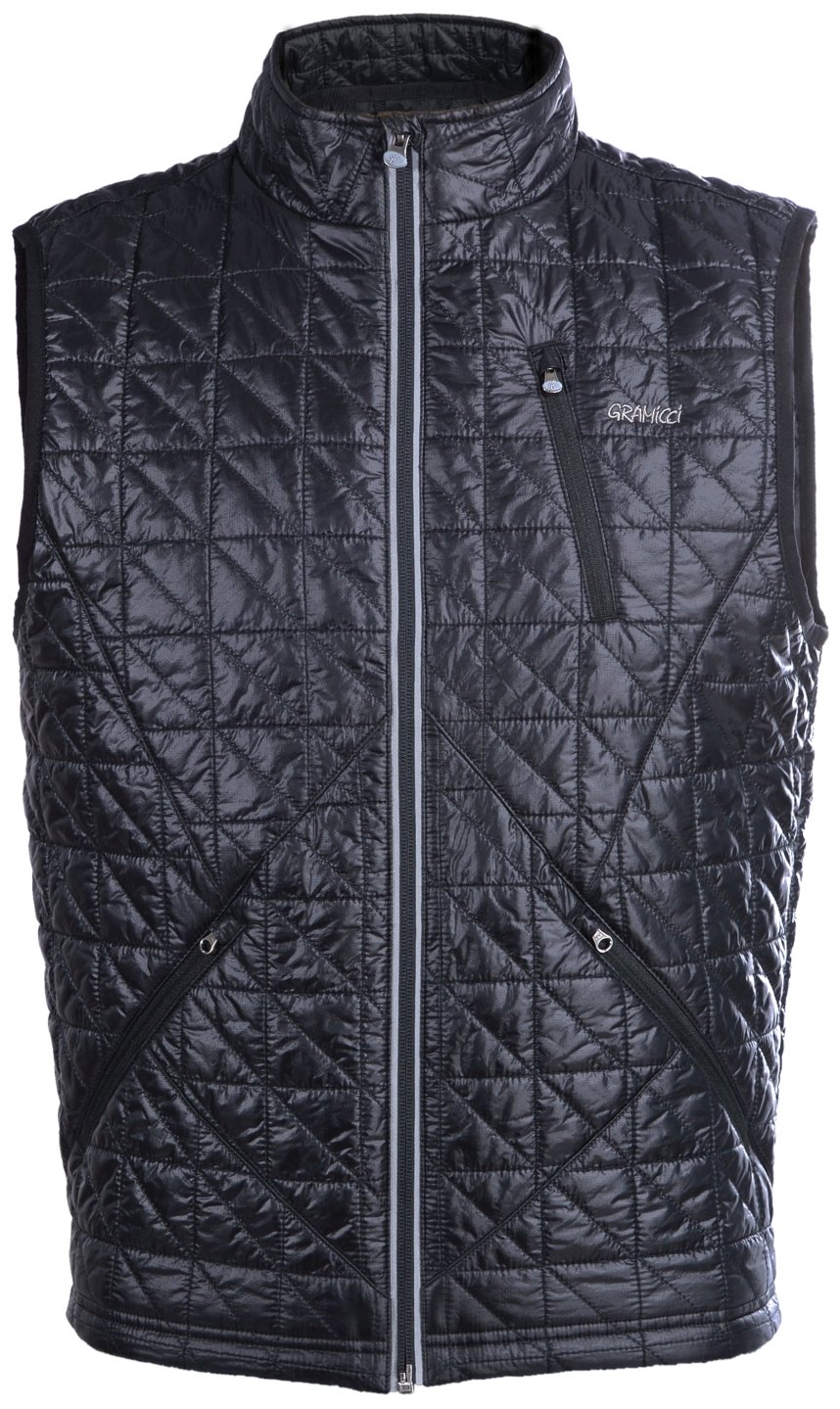 Gramicci Men's Paragon Insulated Vest - Lightweight Warm Puffer Jacket for Outdoor Hiking, Camping & Winter Activities